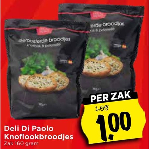 Deli Di Paolo Knoflookbroodjes