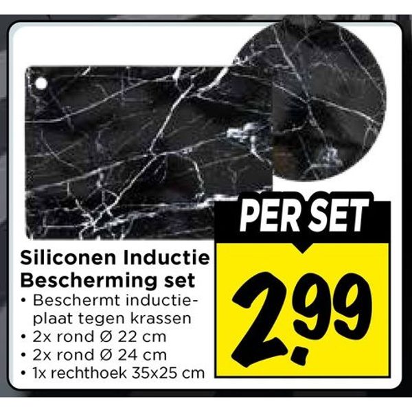 Siliconen Inductie Bescherming set