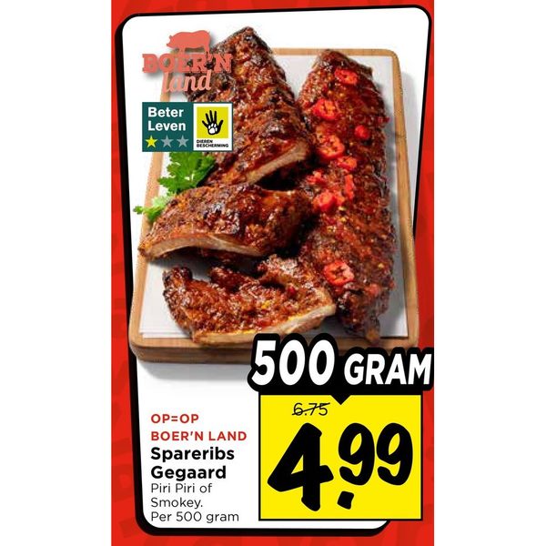 Boer'n Land Spareribs Gegaard