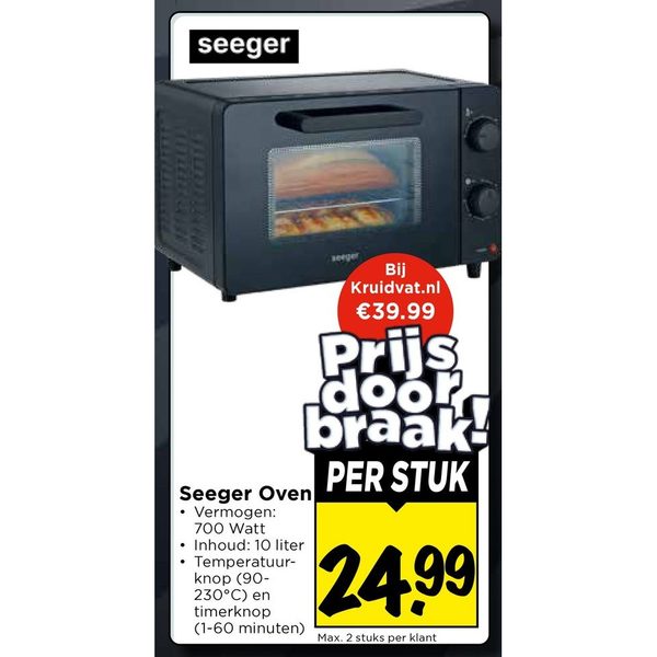 Seeger Oven