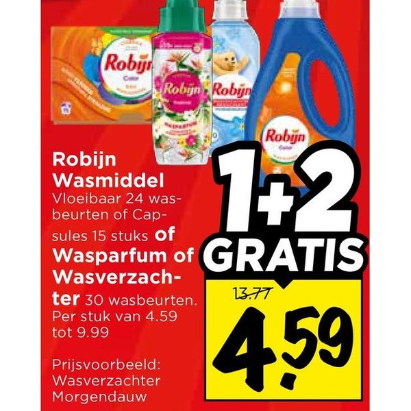 Robijn Wasmiddel/Wasverzachter