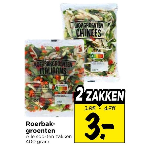 Roerbakgroenten