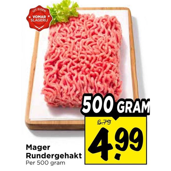 Mager Rundergehakt