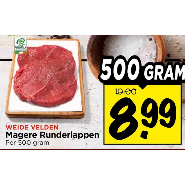 Weide Velden Magere Runderlappen