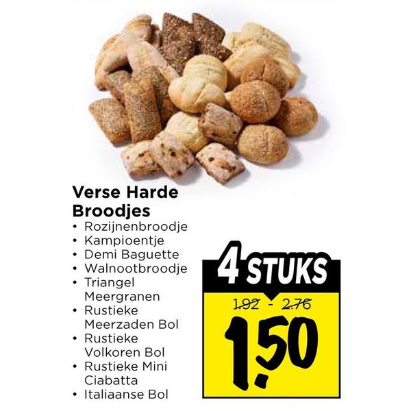 Verse Harde Broodjes