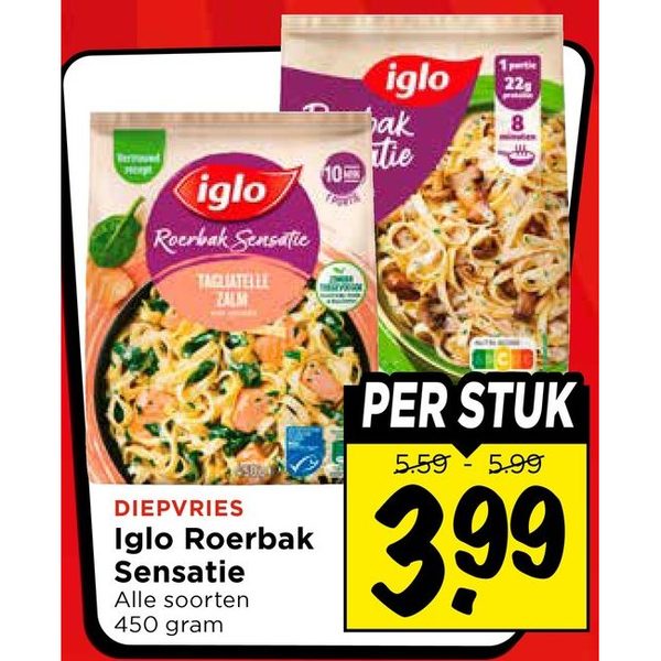 Iglo Roerbak Sensatie