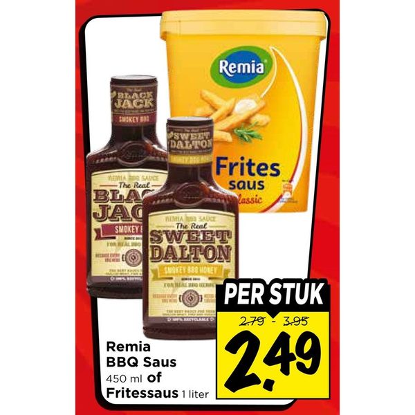 Remia BBQ Saus / Fritessaus