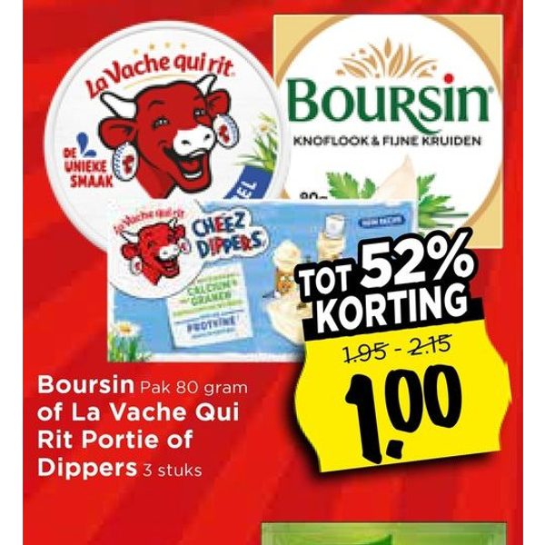 Boursin of La Vache Qui Rit