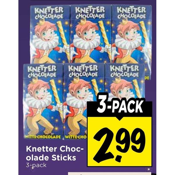 Knetter Chocolade Sticks