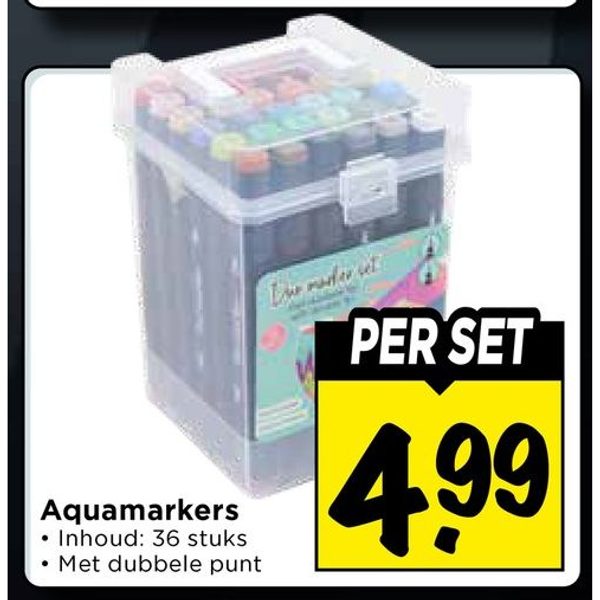 Aquamarkers