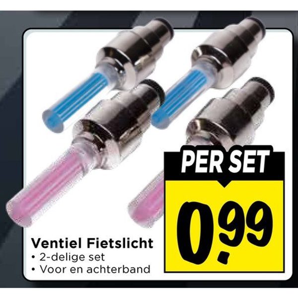 Ventiel Fietslicht
