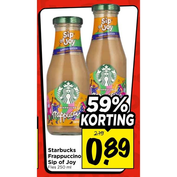 Starbucks Frappuccino Sip of Joy