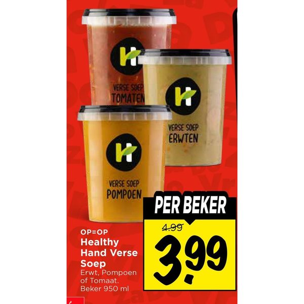 Healthy Hand Verse Soep