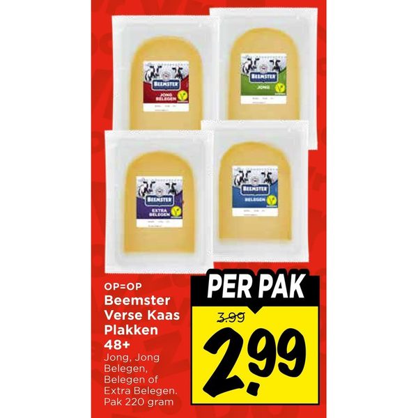Beemster Verse Kaas Plakken