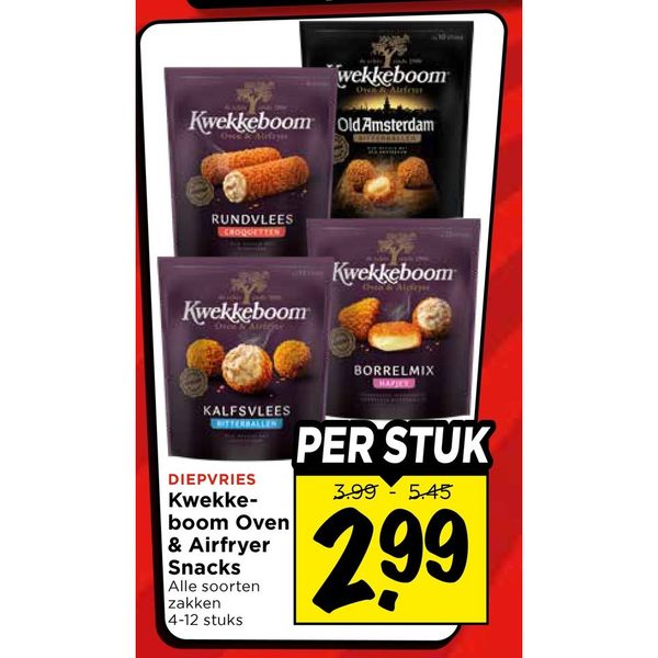 Kwekkeboom Oven & Airfryer Snacks