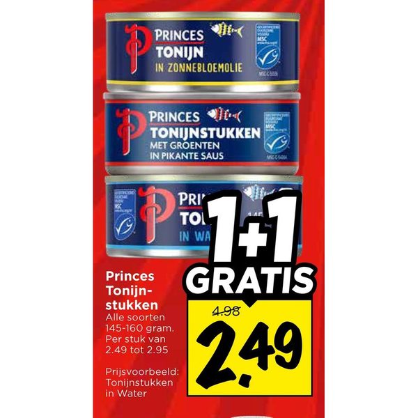 Princes Tonijnstukken