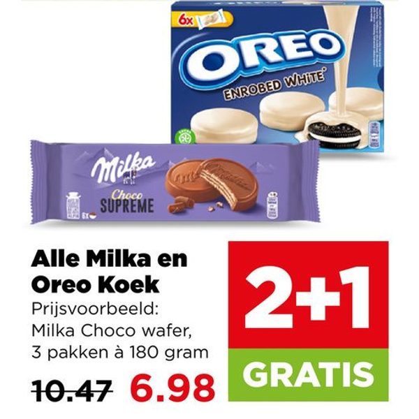 Milka en Oreo Koek