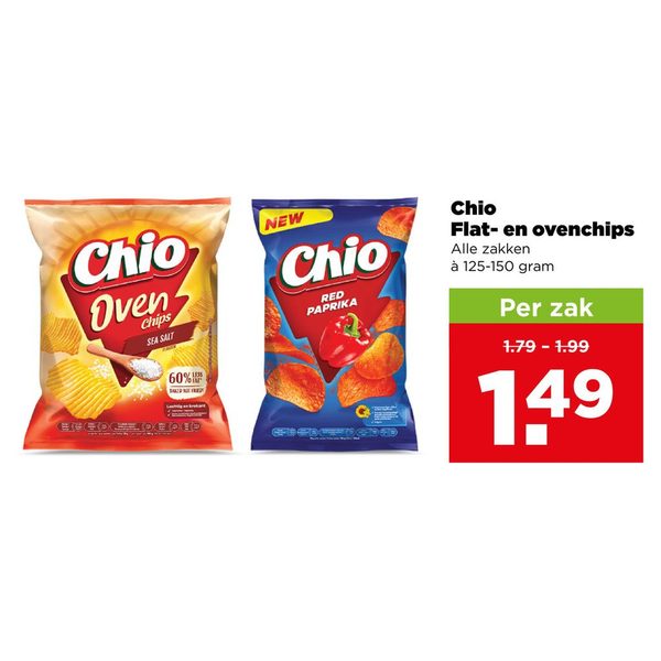 Chio Flat- en ovenchips