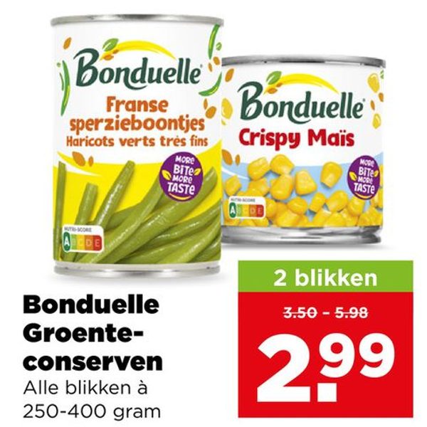 Bonduelle Groente-conserven