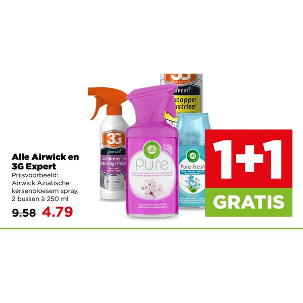 Luchtverfrissers en sprays
