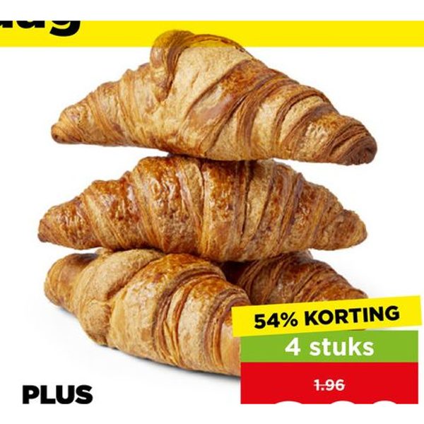 PLUS Roomboter croissant