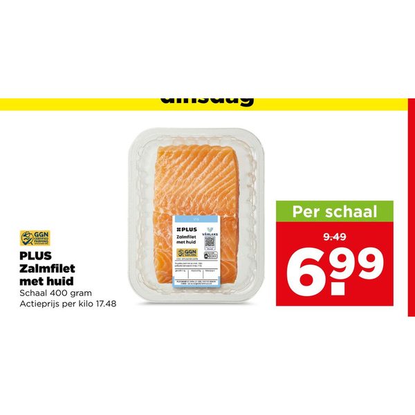 PLUS Zalmfilet met huid