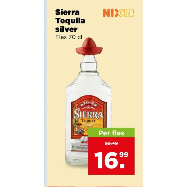 Sierra Tequila silver