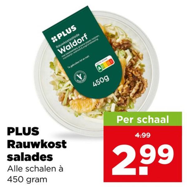 PLUS Rauwkost salades
