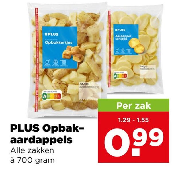 PLUS Opbak-aardappels