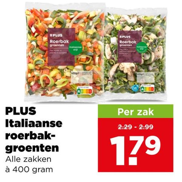 PLUS Italiaanse roerbakgroenten