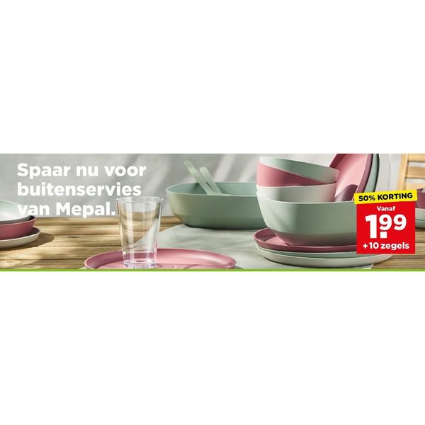 Buitenservies van Mepal