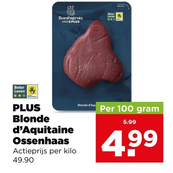PLUS Blonde d'Aquitaine Ossenhaas