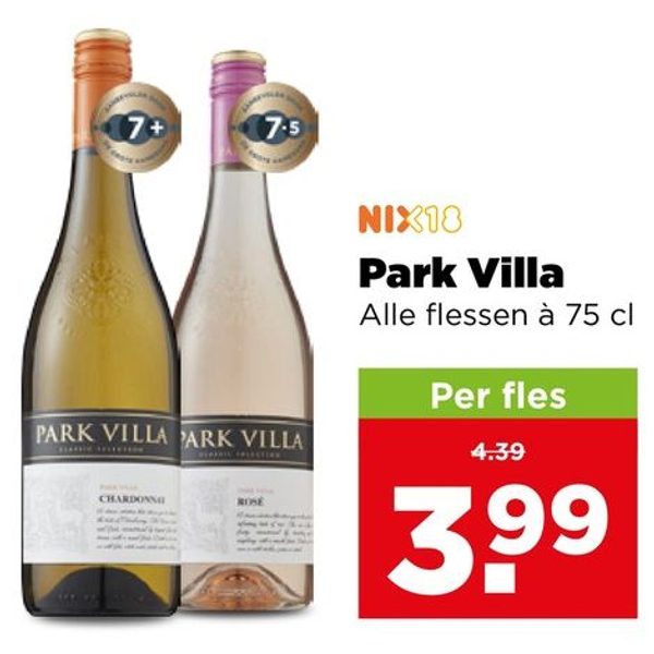 Park Villa wijn