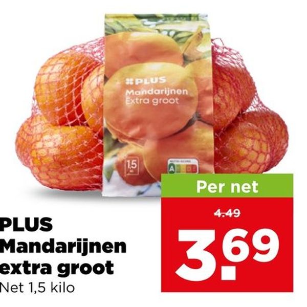 PLUS Mandarijnen extra groot