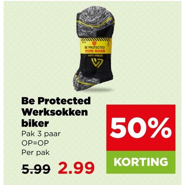 Be Protected Werksokken