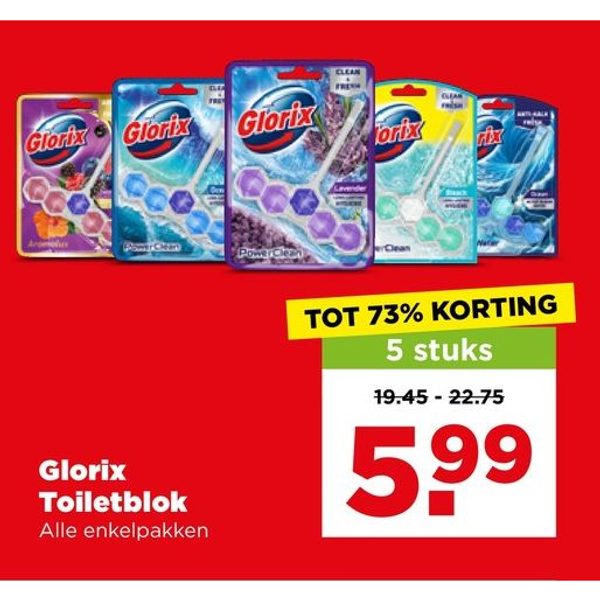 Glorix Toiletblok