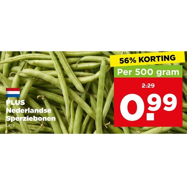 PLUS Nederlandse Sperziebonen