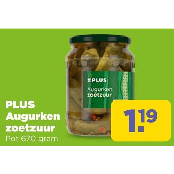 Augurken zoetzuur