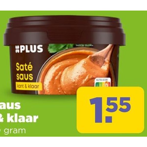 Satésaus kant & klaar