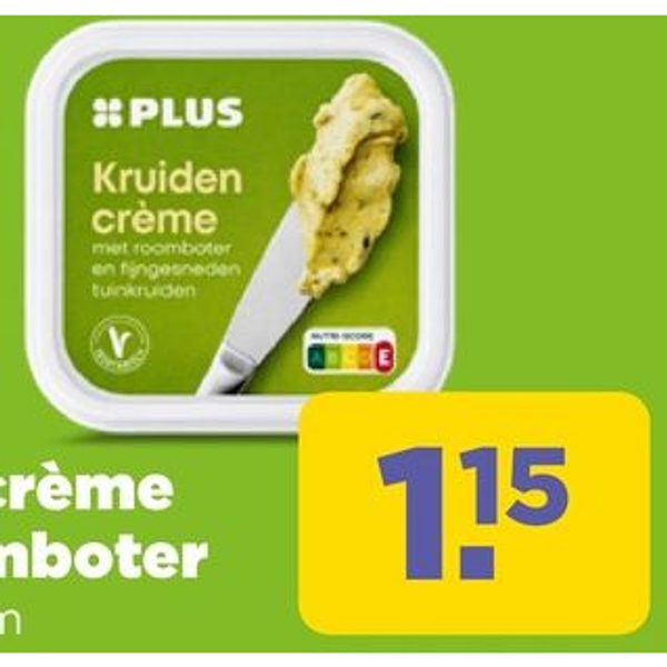 Kruidencrème met roomboter