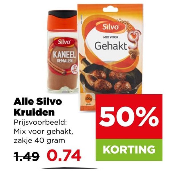 Silvo kruiden en mixen