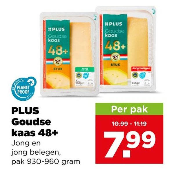 PLUS Goudse kaas 48+