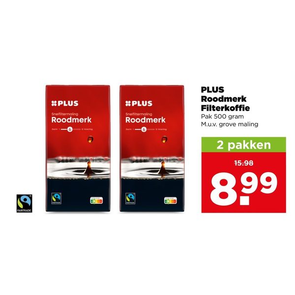 Roodmerk Filterkoffie