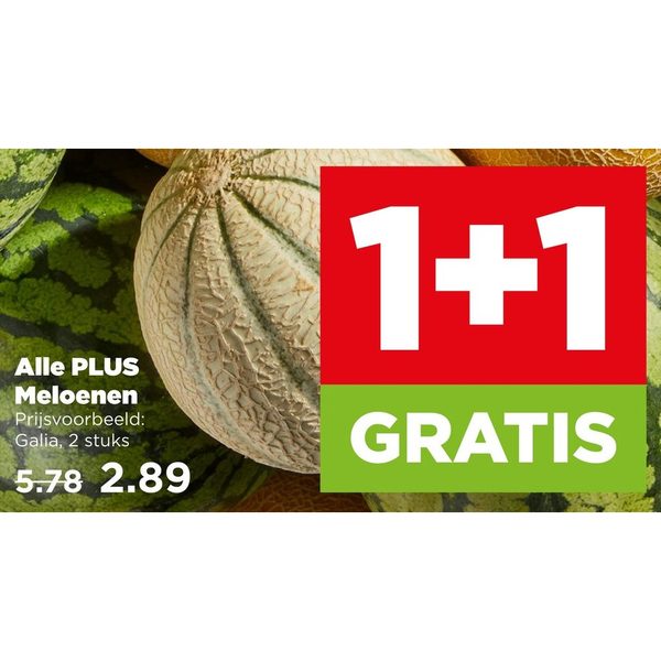 Alle PLUS Meloenen