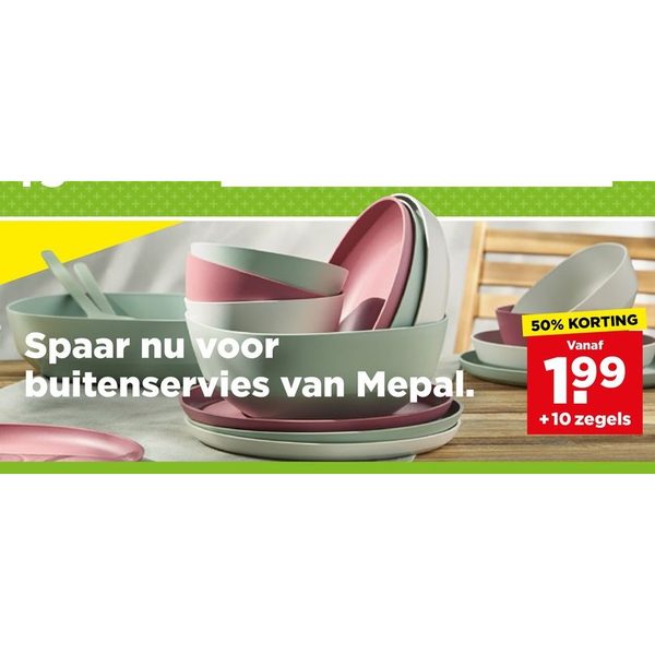 Mepal buitenservies