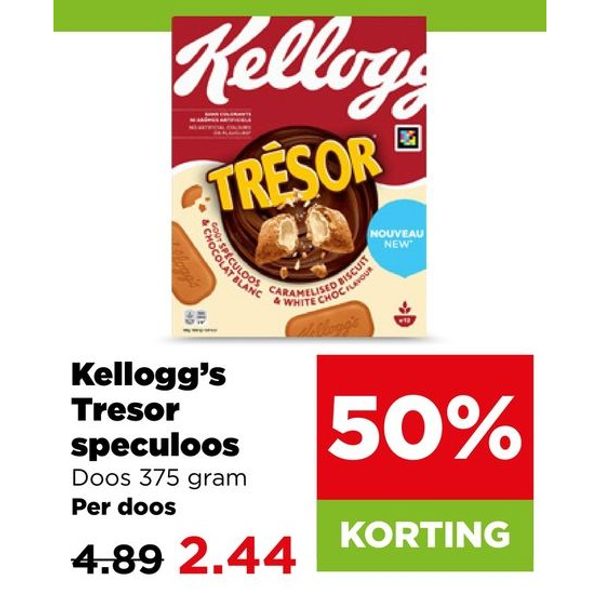 Kellogg's Tresor speculoos