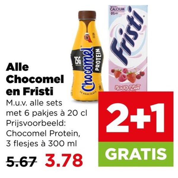 Chocomel en Fristi