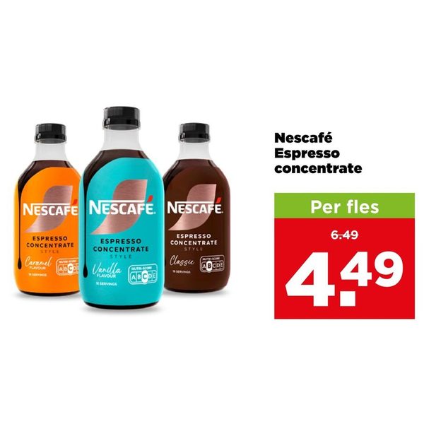 Nescafé Espresso concentrate