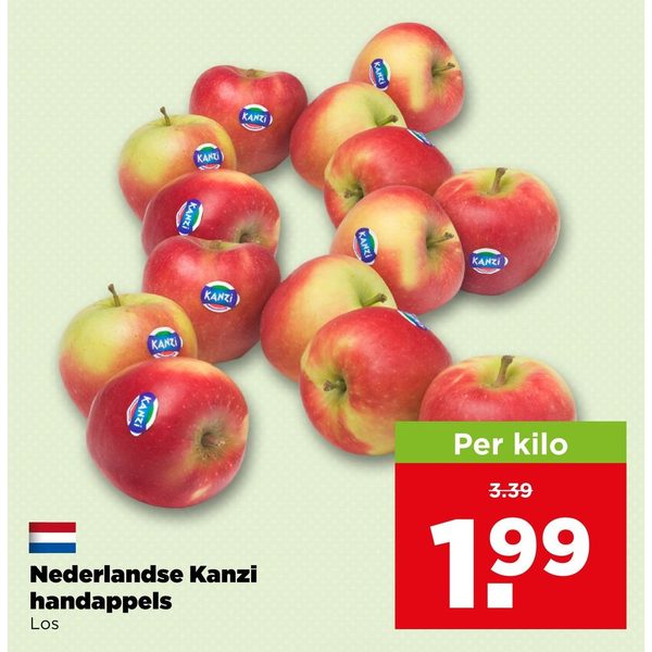 Nederlandse Kanzi handappels