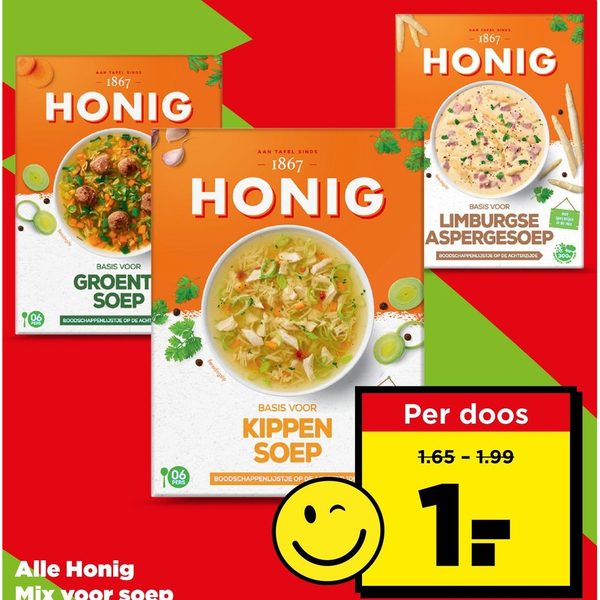 Honig Mix voor soep